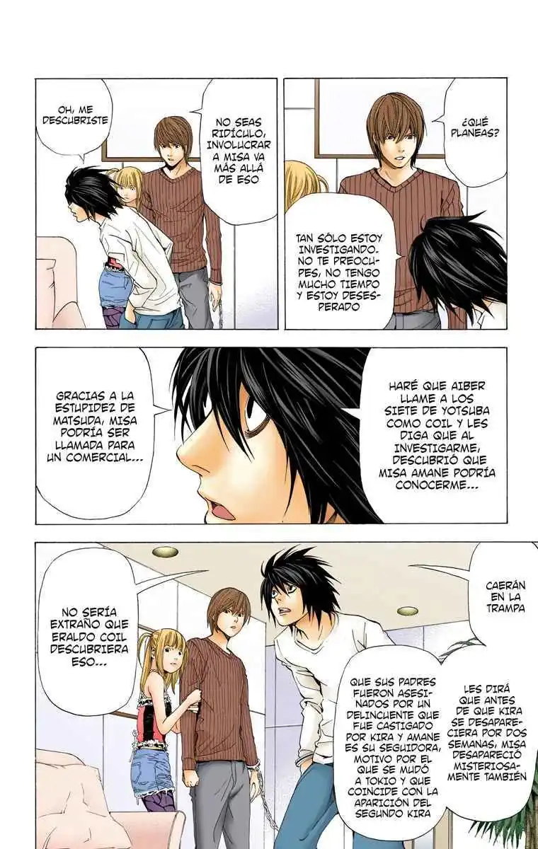 Página 15 — Death Note - full color Capítulo 45