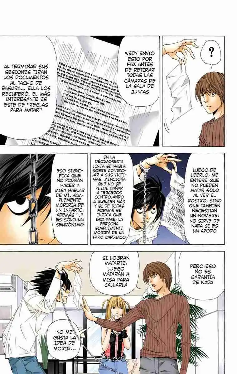 Página 18 — Death Note - full color Capítulo 45
