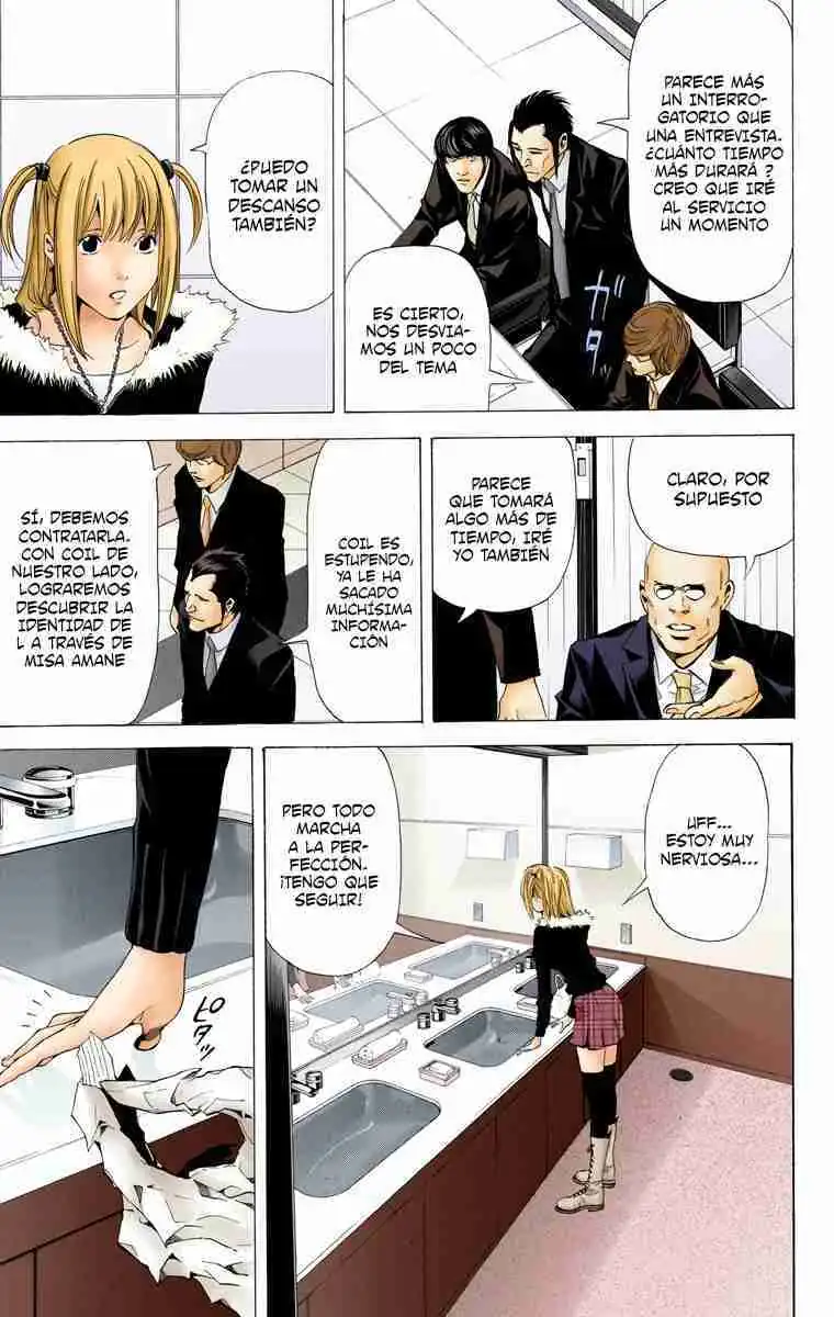 Página 17 — Death Note - full color Capítulo 46