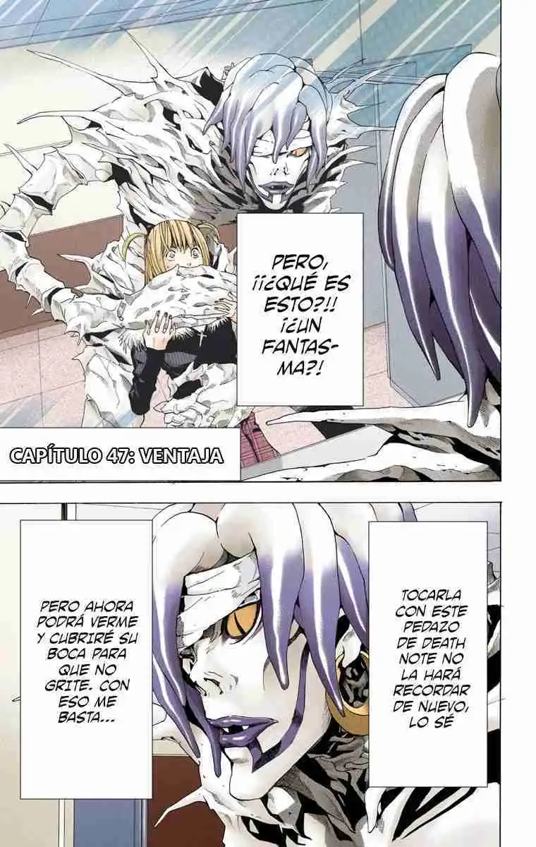 Página 1 — Death Note - full color Capítulo 47