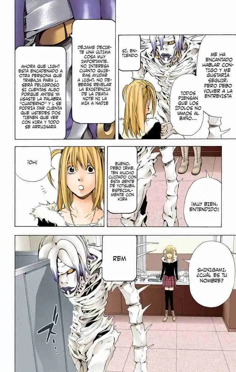 Página 18 — Death Note - full color Capítulo 47