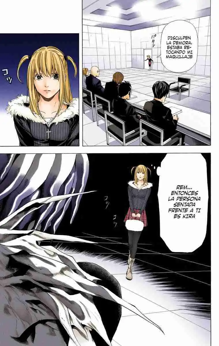 Página 19 — Death Note - full color Capítulo 47