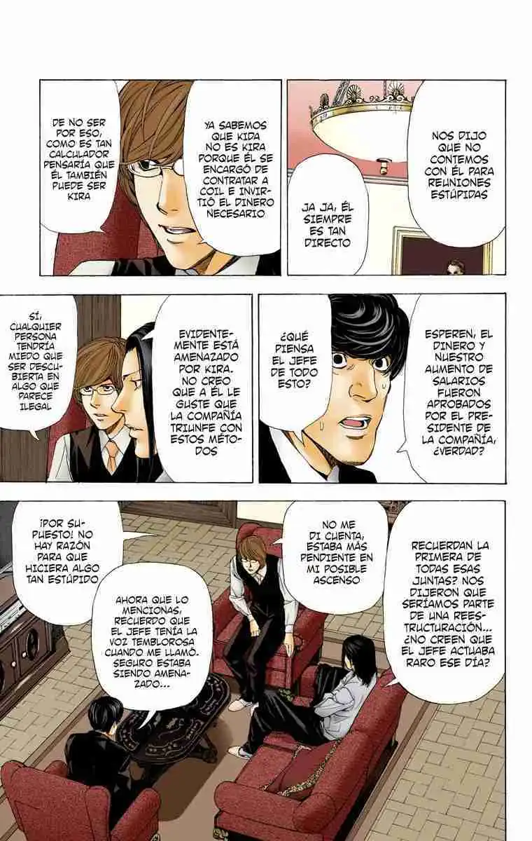 Página 5 — Death Note - full color Capítulo 50