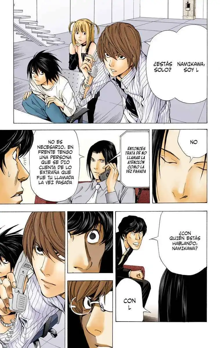 Página 7 — Death Note - full color Capítulo 50