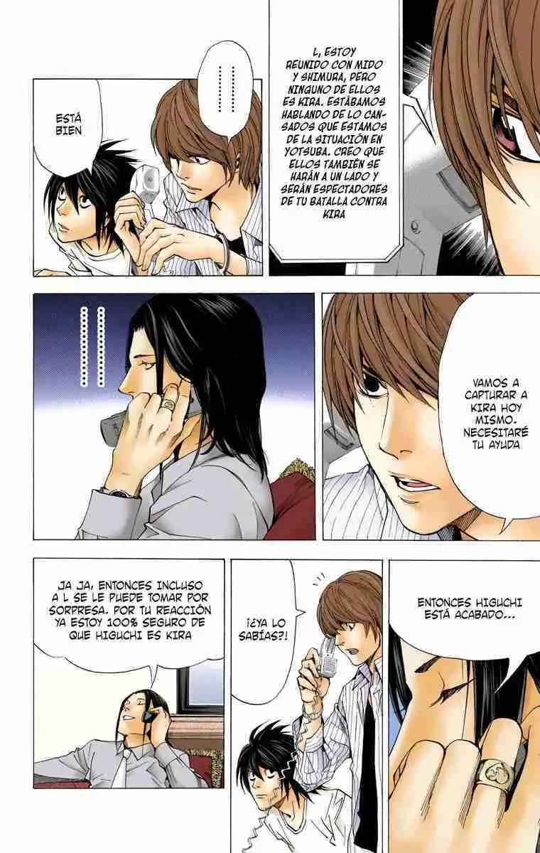 Página 8 — Death Note - full color Capítulo 50