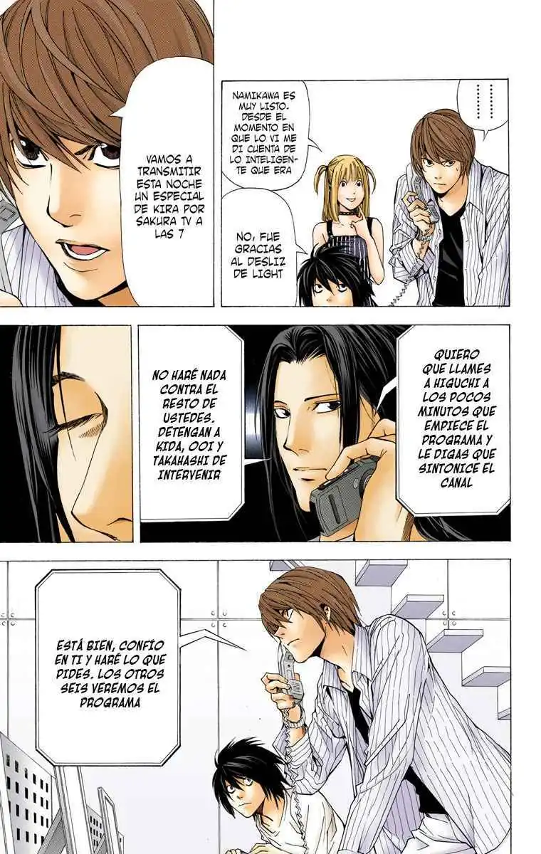 Página 9 — Death Note - full color Capítulo 50