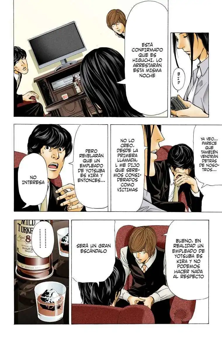 Página 10 — Death Note - full color Capítulo 50