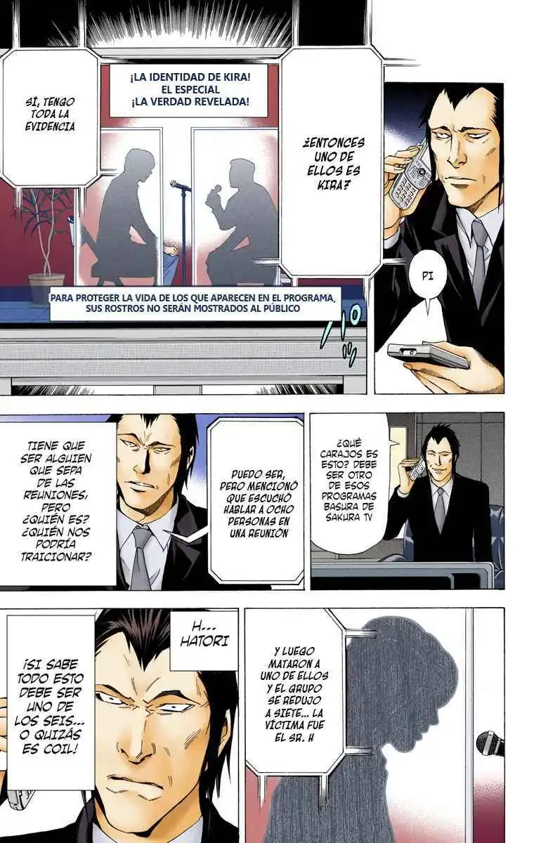 Página 13 — Death Note - full color Capítulo 50