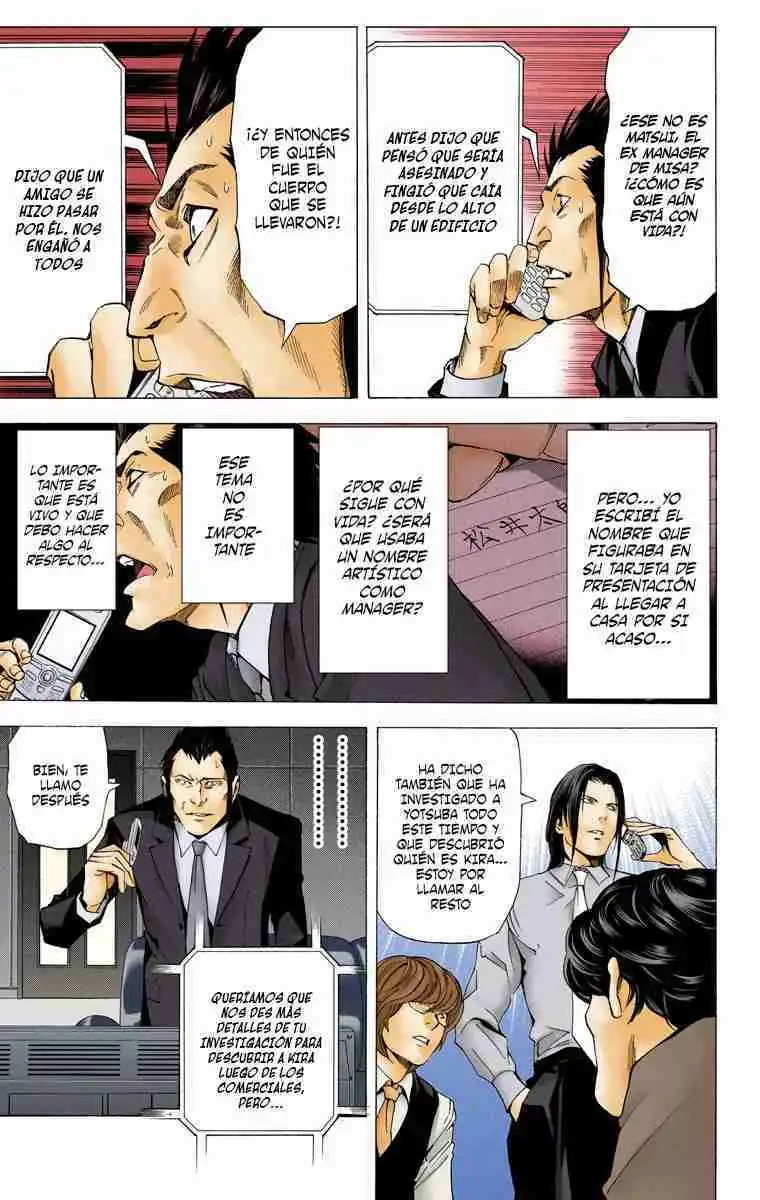 Página 15 — Death Note - full color Capítulo 50