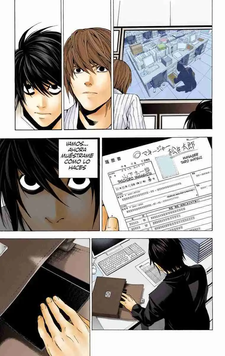 Página 10 — Death Note - full color Capítulo 51