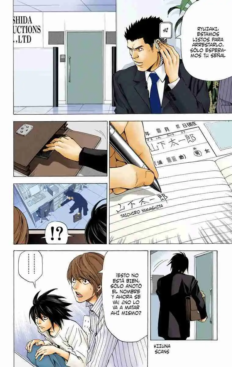 Página 11 — Death Note - full color Capítulo 51