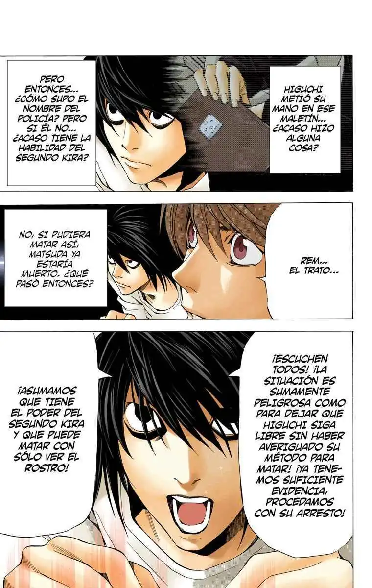 Página 20 — Death Note - full color Capítulo 51
