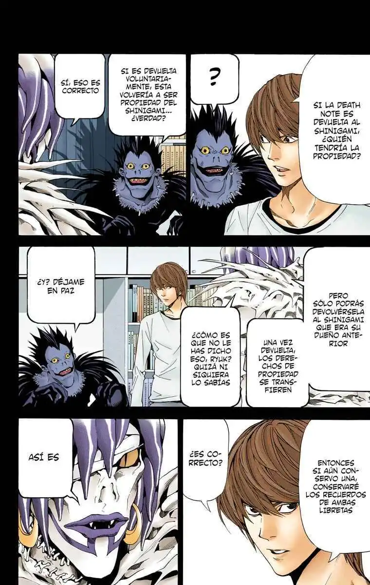 Página 2 — Death Note - full color Capítulo 54