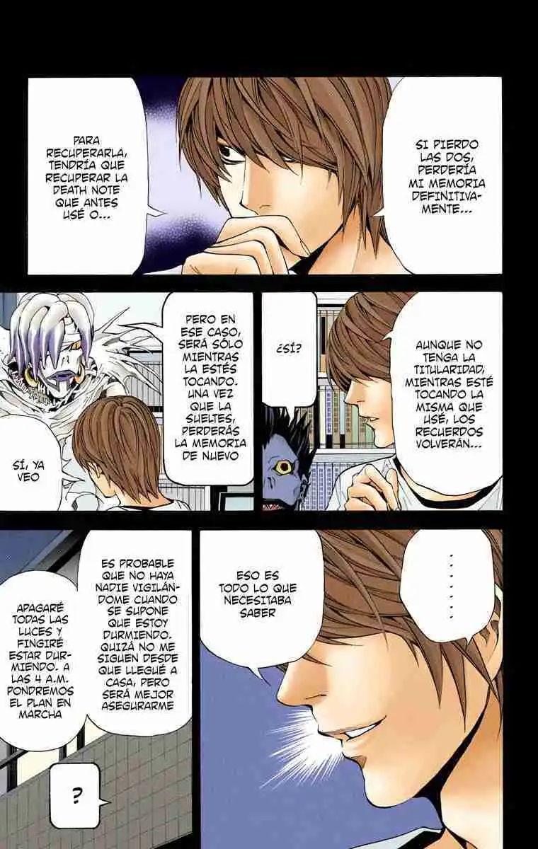 Página 3 — Death Note - full color Capítulo 54