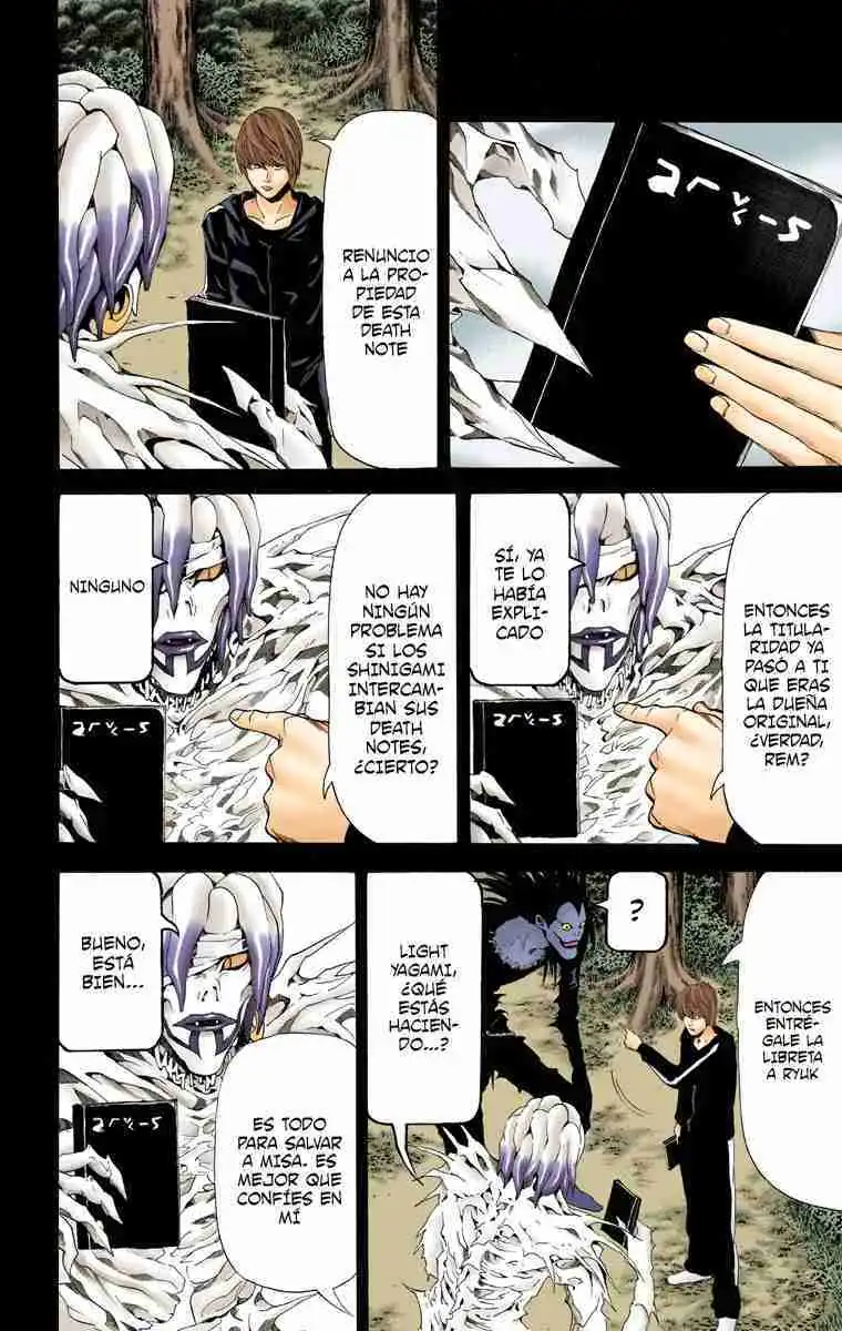 Página 4 — Death Note - full color Capítulo 54