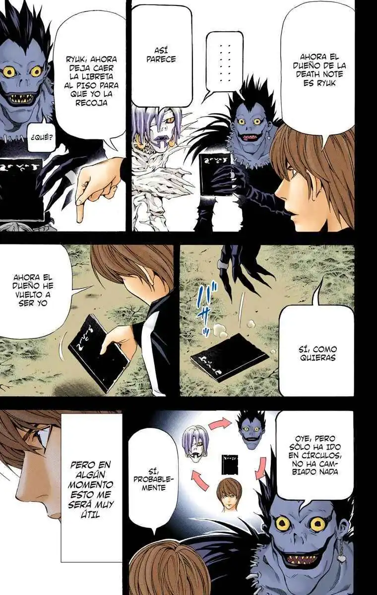 Página 5 — Death Note - full color Capítulo 54
