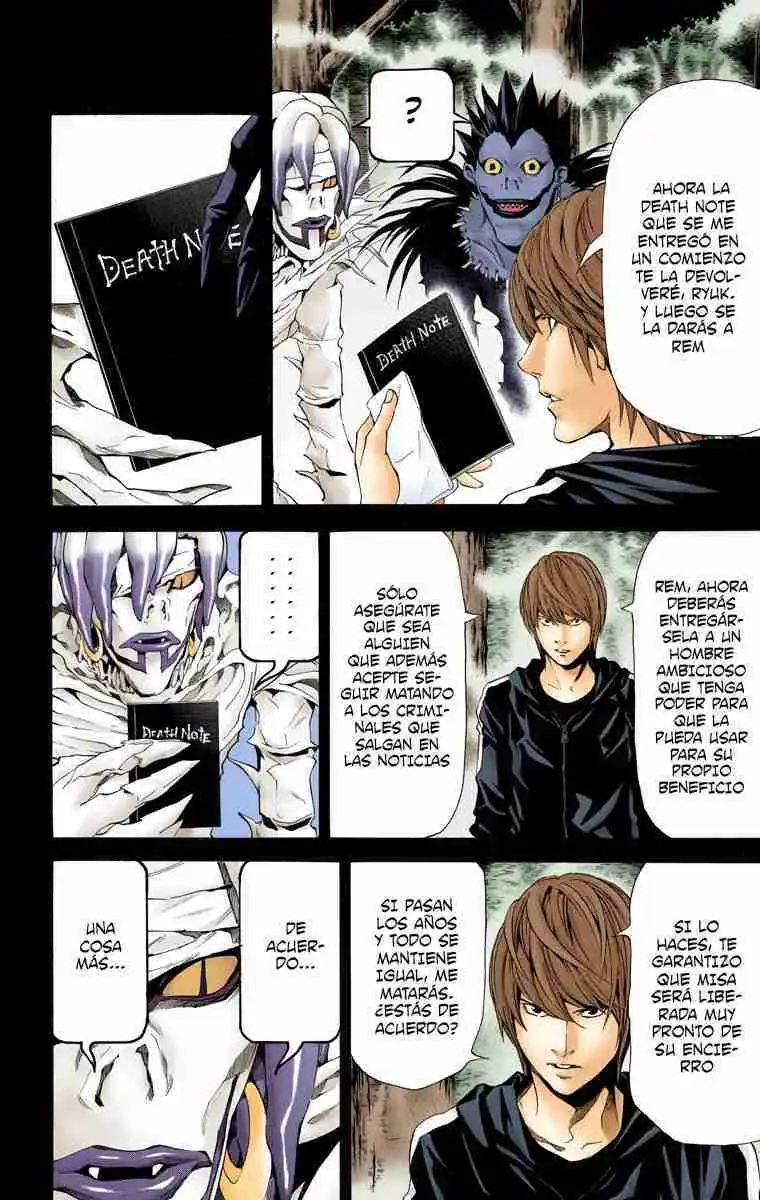 Página 6 — Death Note - full color Capítulo 54