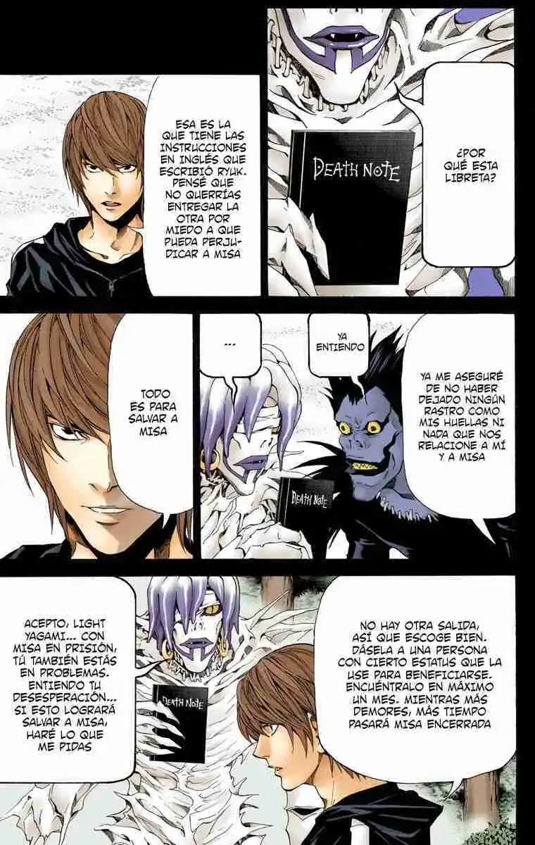 Página 7 — Death Note - full color Capítulo 54