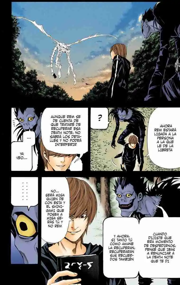 Página 8 — Death Note - full color Capítulo 54