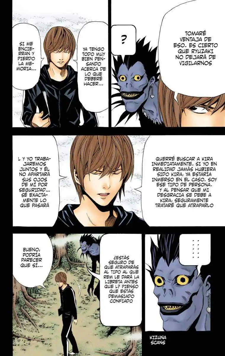 Página 10 — Death Note - full color Capítulo 54