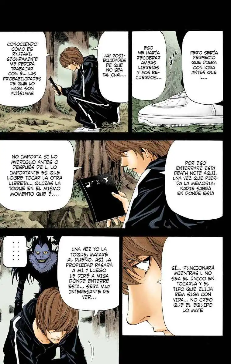 Página 11 — Death Note - full color Capítulo 54