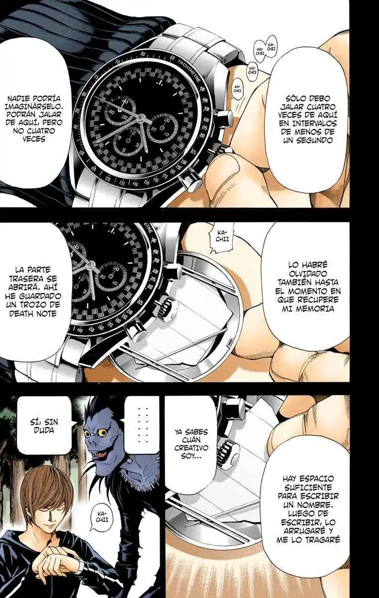 Página 13 — Death Note - full color Capítulo 54