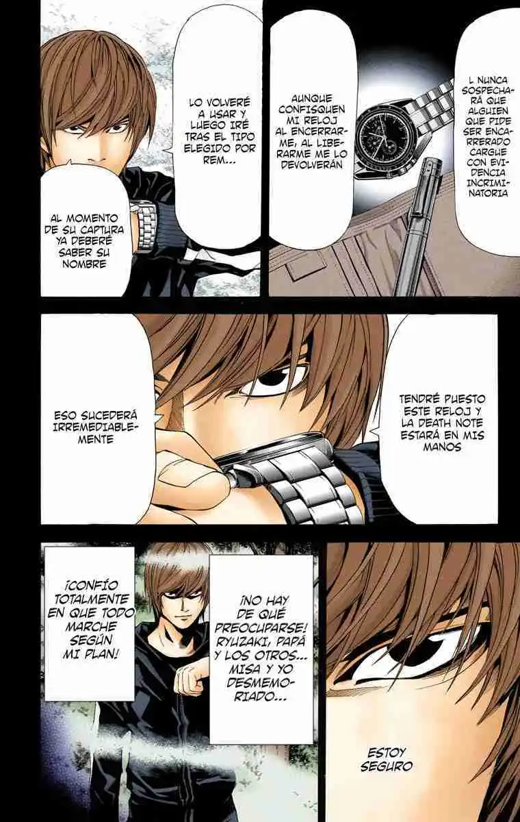 Página 14 — Death Note - full color Capítulo 54