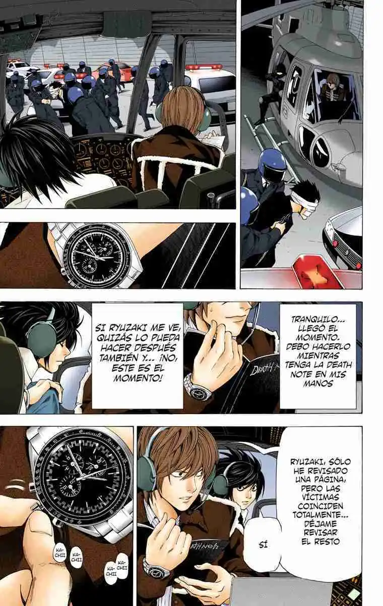 Página 15 — Death Note - full color Capítulo 54