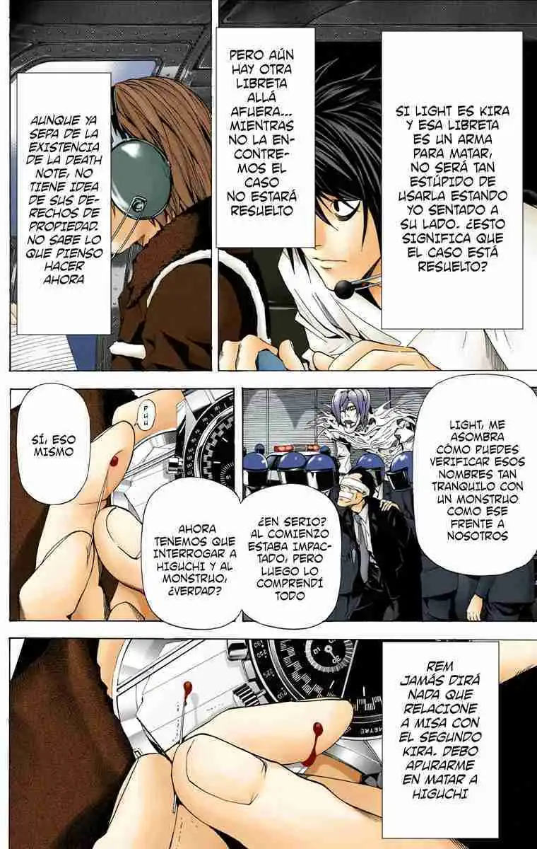 Página 16 — Death Note - full color Capítulo 54