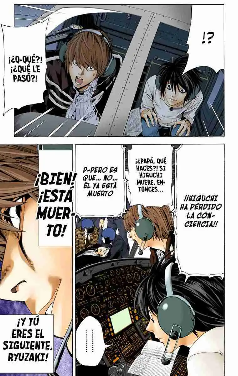 Página 19 — Death Note - full color Capítulo 54