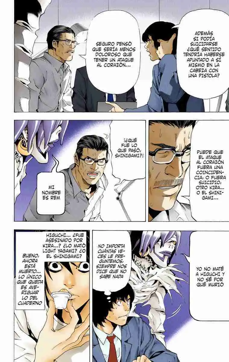 Página 2 — Death Note - full color Capítulo 55