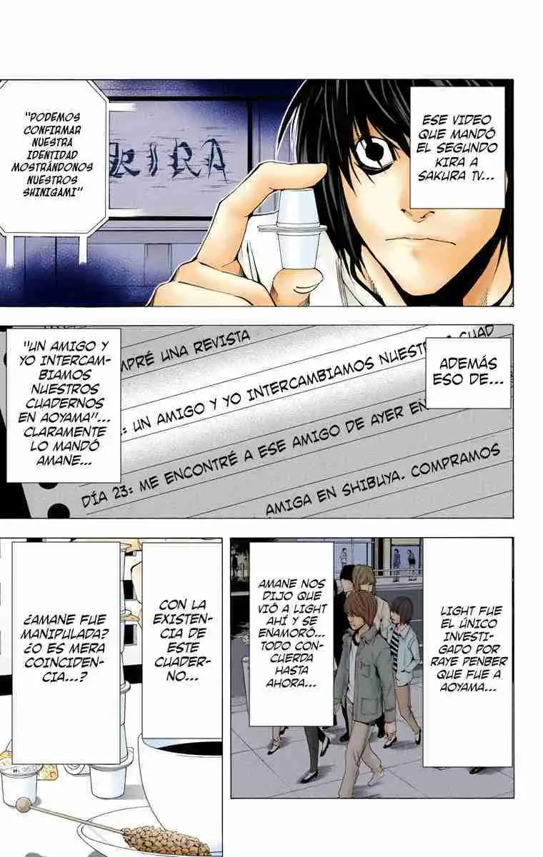 Página 3 — Death Note - full color Capítulo 55