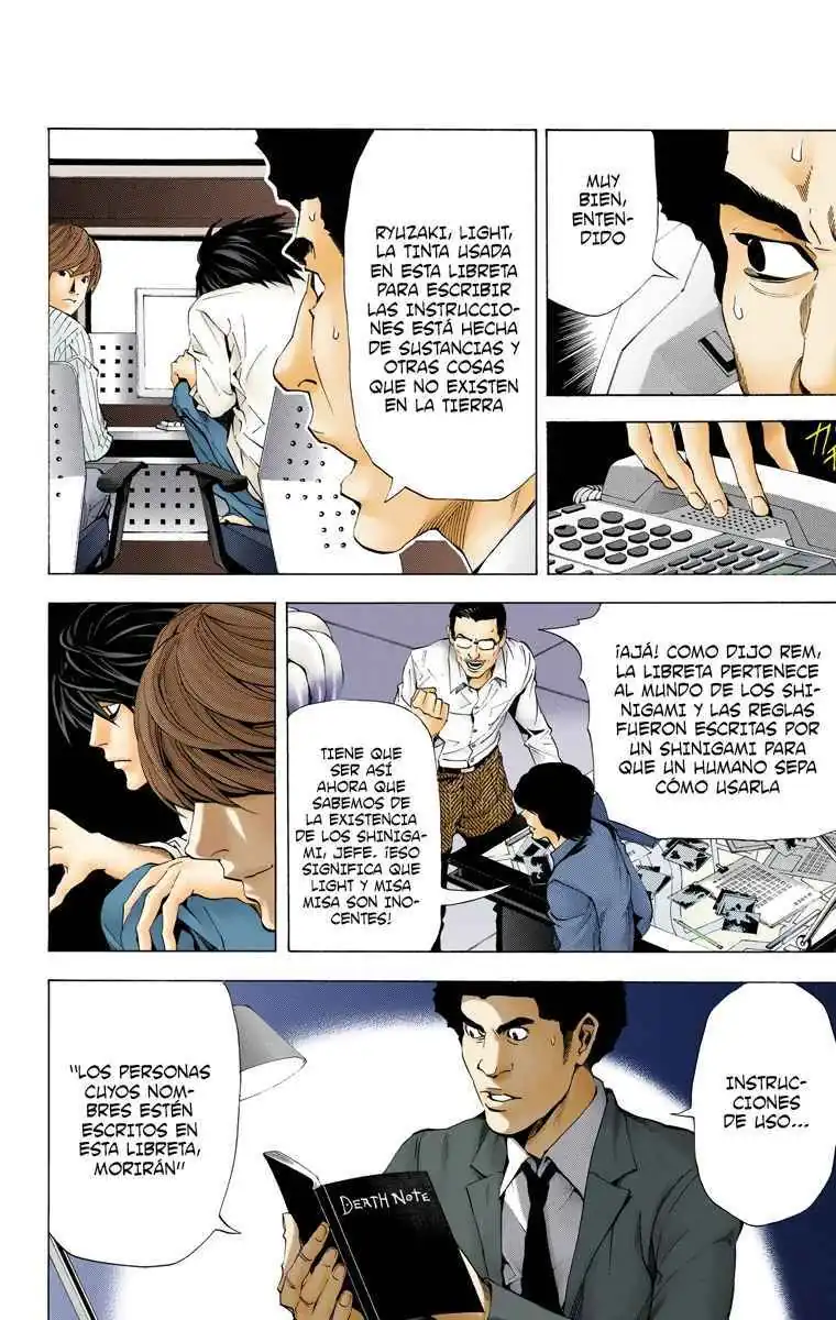 Página 4 — Death Note - full color Capítulo 55