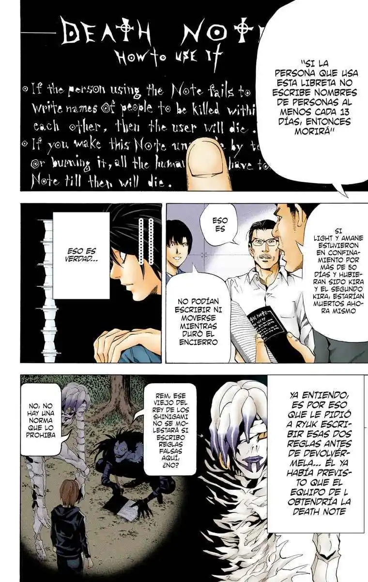 Página 6 — Death Note - full color Capítulo 55