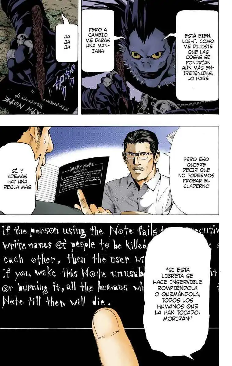 Página 7 — Death Note - full color Capítulo 55