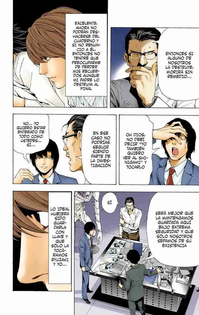 Página 8 — Death Note - full color Capítulo 55