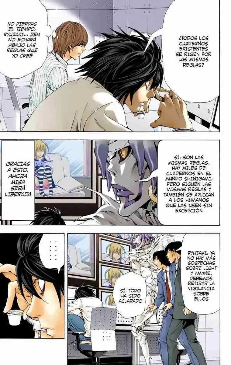 Página 11 — Death Note - full color Capítulo 55