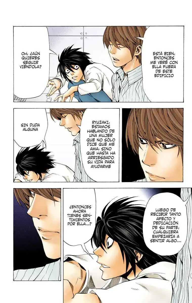 Página 14 — Death Note - full color Capítulo 55