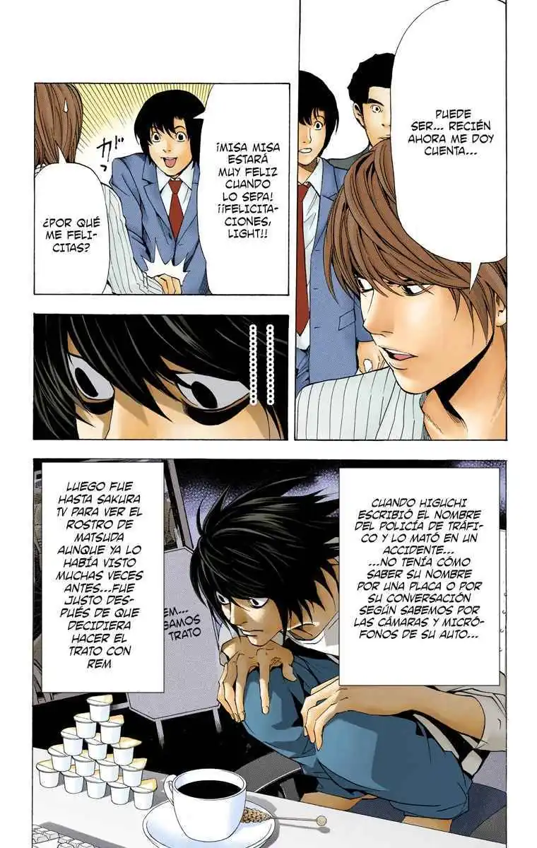 Página 15 — Death Note - full color Capítulo 55