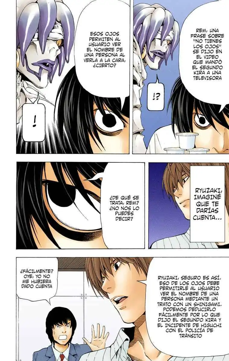 Página 16 — Death Note - full color Capítulo 55