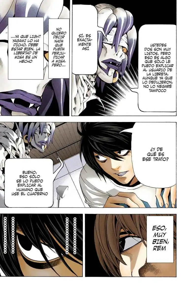 Página 17 — Death Note - full color Capítulo 55