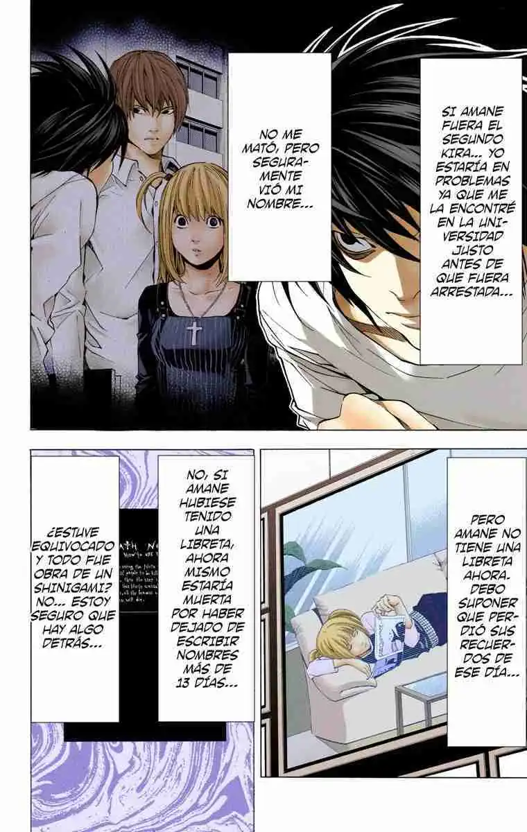 Página 18 — Death Note - full color Capítulo 55