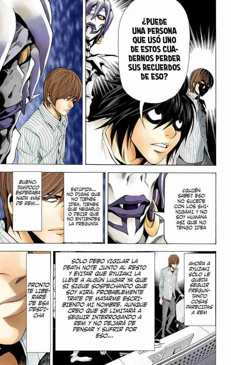 Página 19 — Death Note - full color Capítulo 55