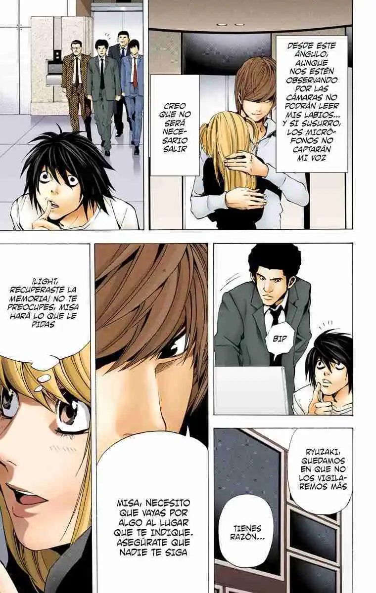Página 21 — Death Note - full color Capítulo 55