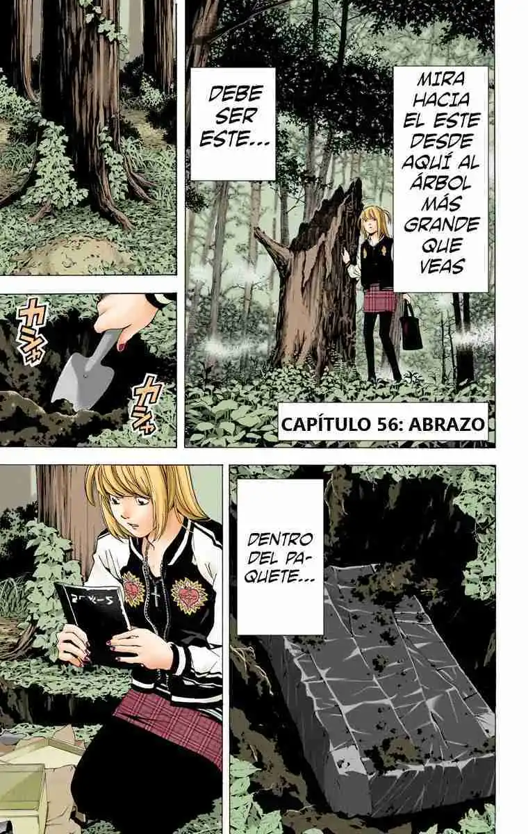 Página 1 — Death Note - full color Capítulo 56