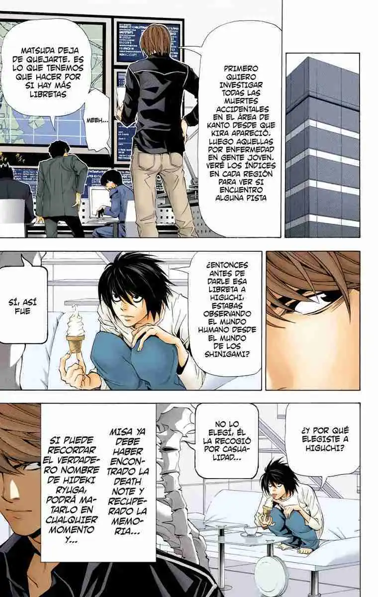 Página 13 — Death Note - full color Capítulo 56