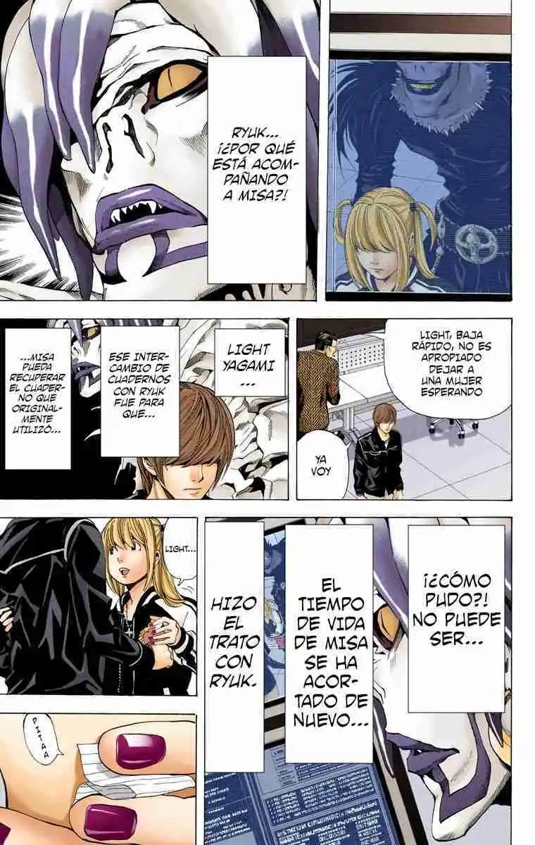 Página 15 — Death Note - full color Capítulo 56