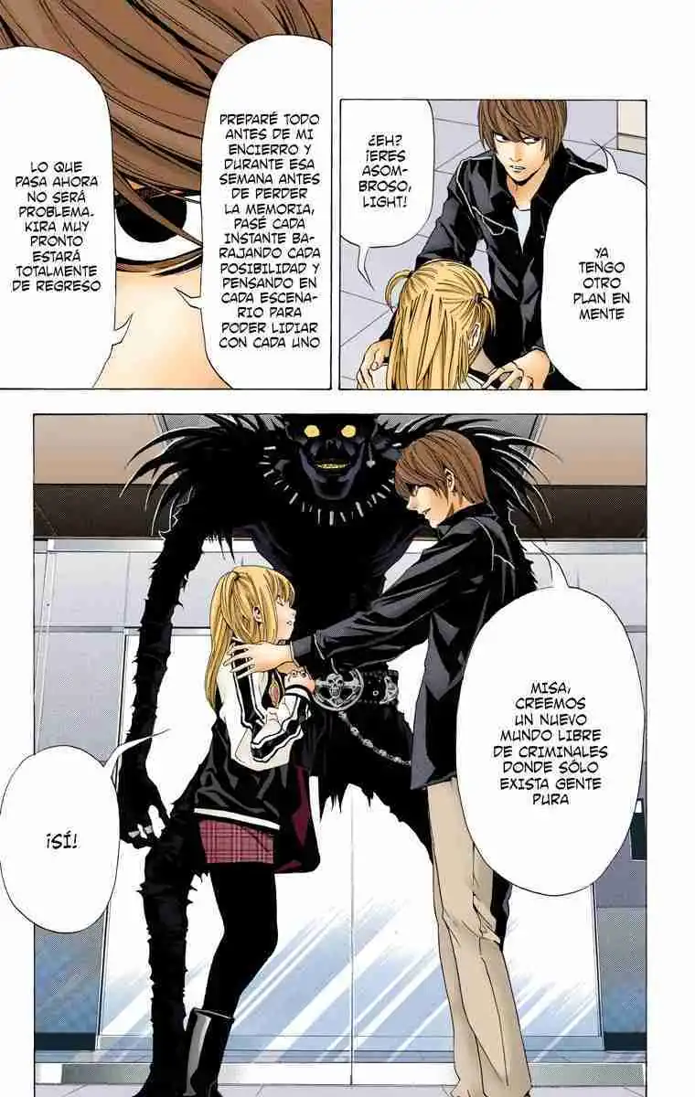 Página 19 — Death Note - full color Capítulo 56