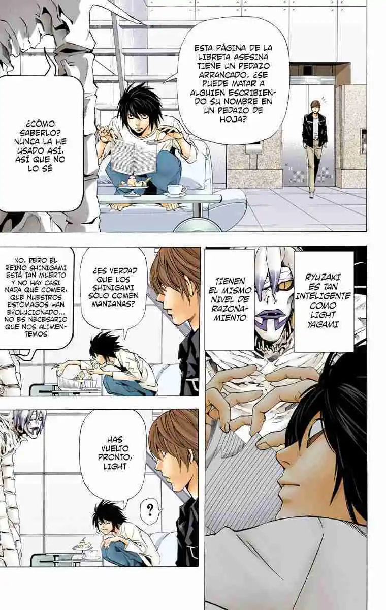 Página 3 — Death Note - full color Capítulo 57