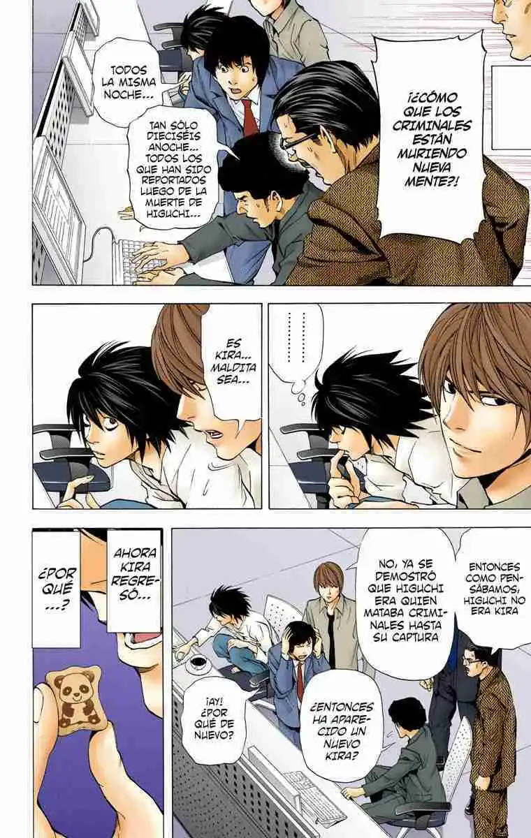 Página 6 — Death Note - full color Capítulo 57